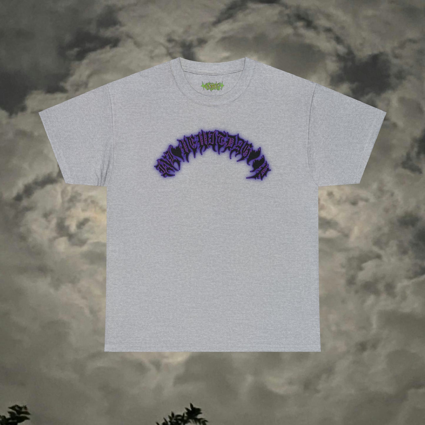 "InLoveWitDaGoop" Violet Script Tee