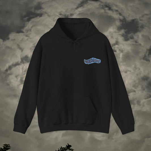 "Wheredagoopat!" Blue Flow Hoodie