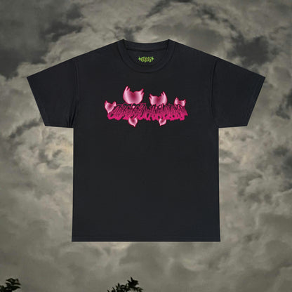 Blk/Pink "OffDaGoop" Six Heart Tee