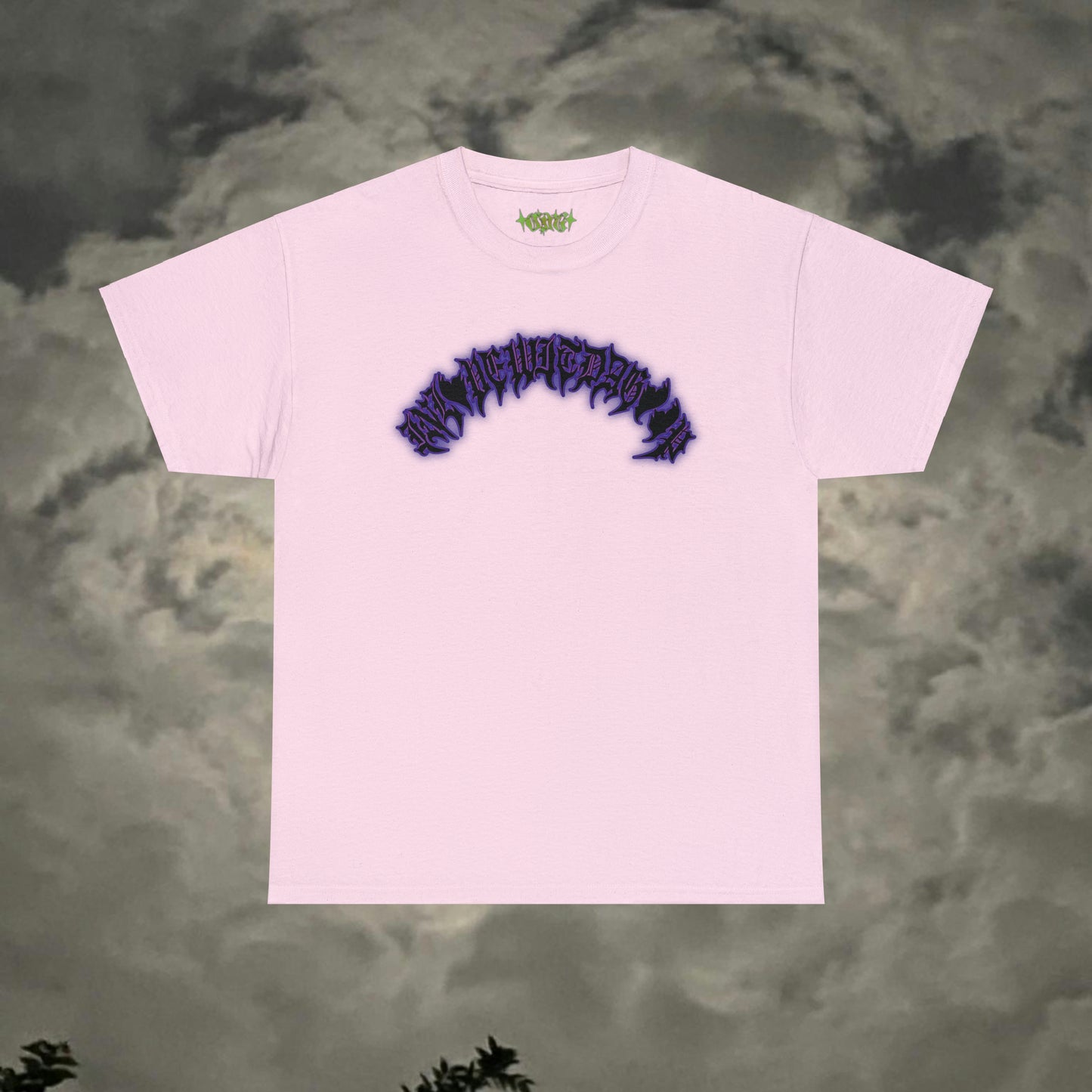 "InLoveWitDaGoop" Violet Script Tee