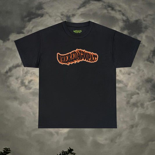 “Wheredagoopat!” Orange Flow Tee