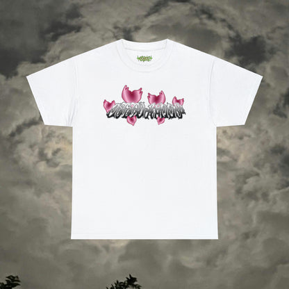 Blk/Wht Gradient "OffDaGoop" Six Heart Tee