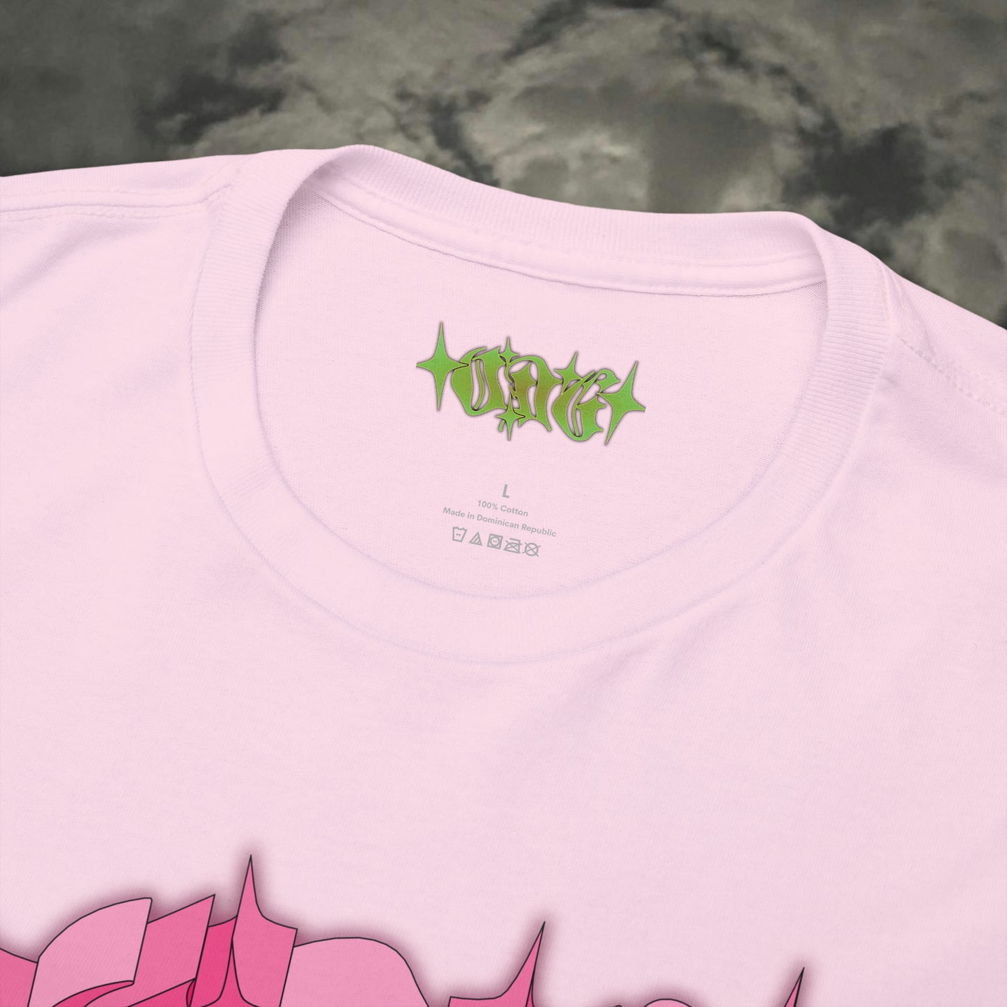 Pink 3D "ODG" Tee