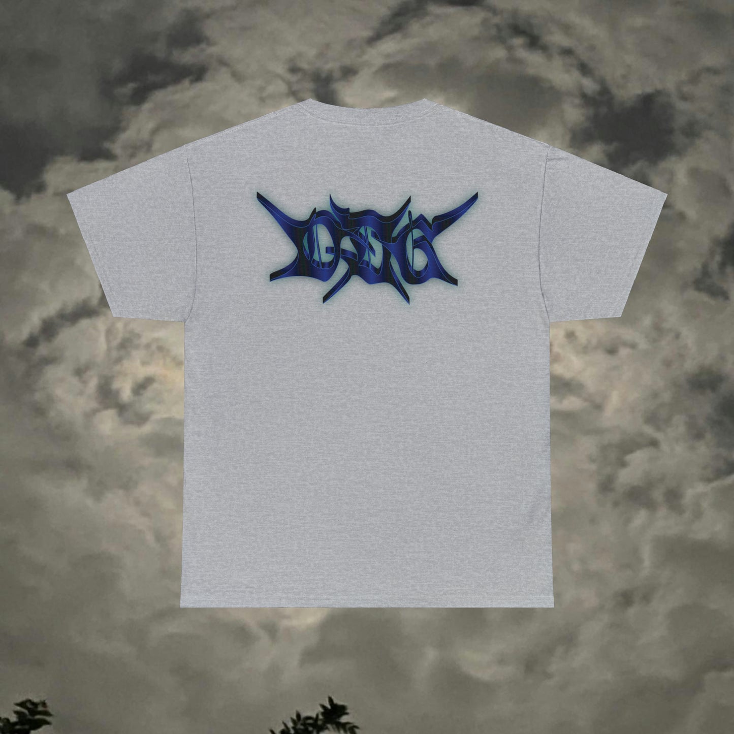 “ODG” 3D Deep Blue Hologram Tee