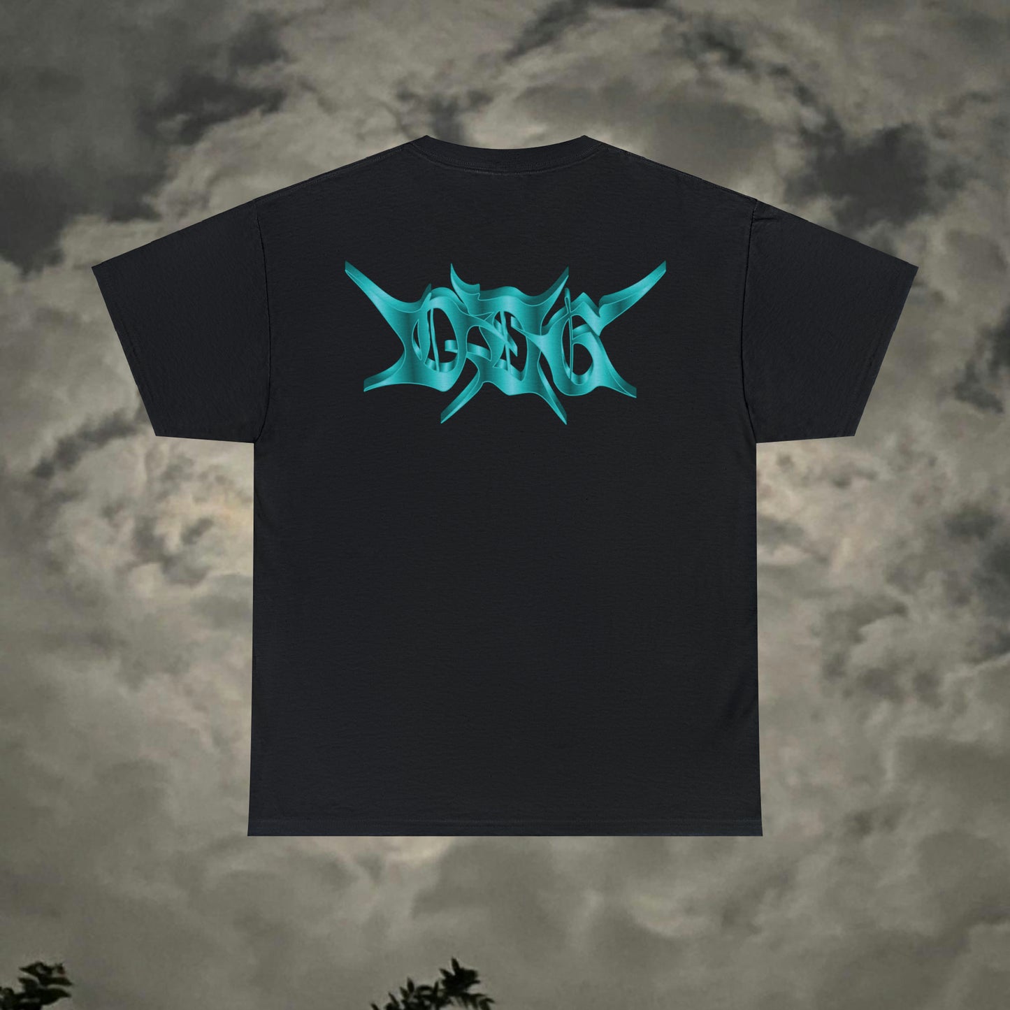 “ODG” 3D Blue Hologram Tee