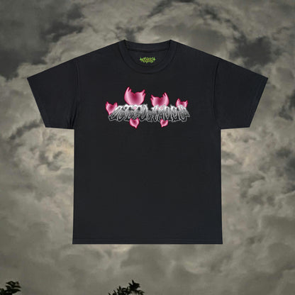 Blk/Wht Gradient "OffDaGoop" Six Heart Tee