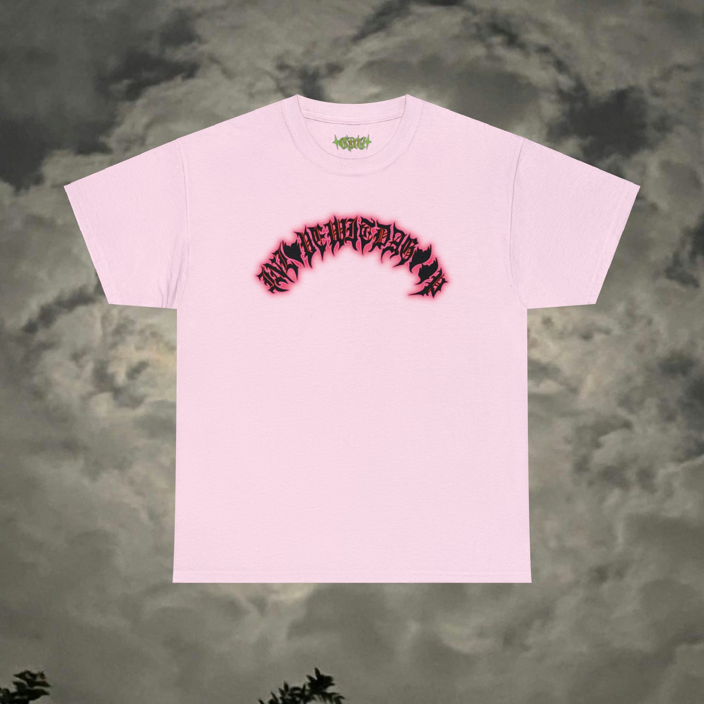 "InLoveWitDaGoop" Pink Script Tee