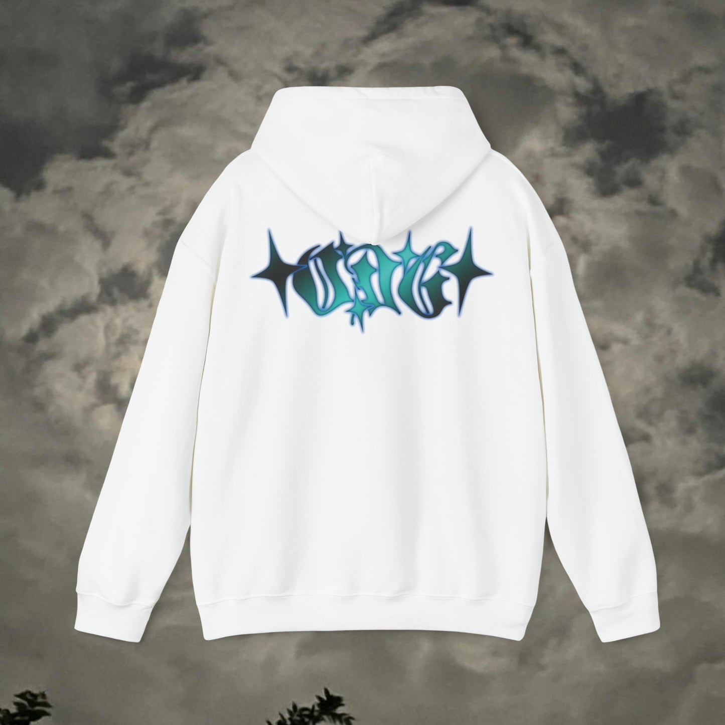 "ODG" Blue Gradient Hoodie