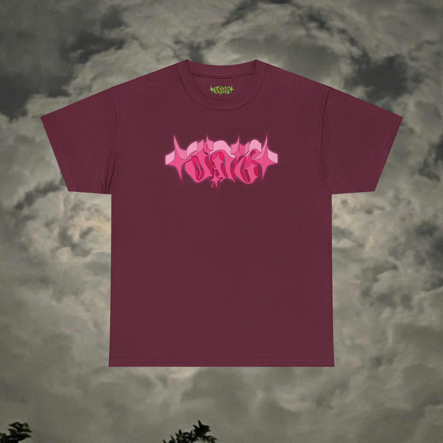 Pink 3D "ODG" Tee