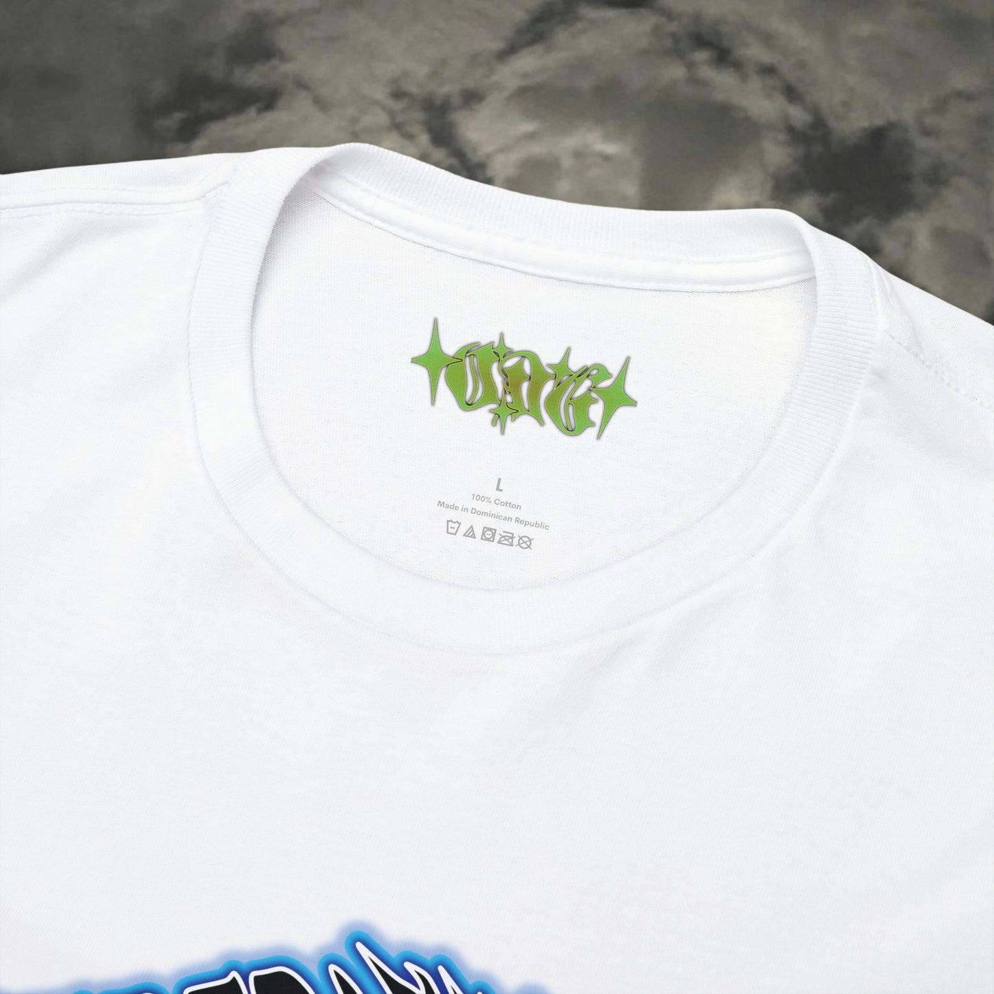 “Wheredagoopat!” Blue Flow Tee