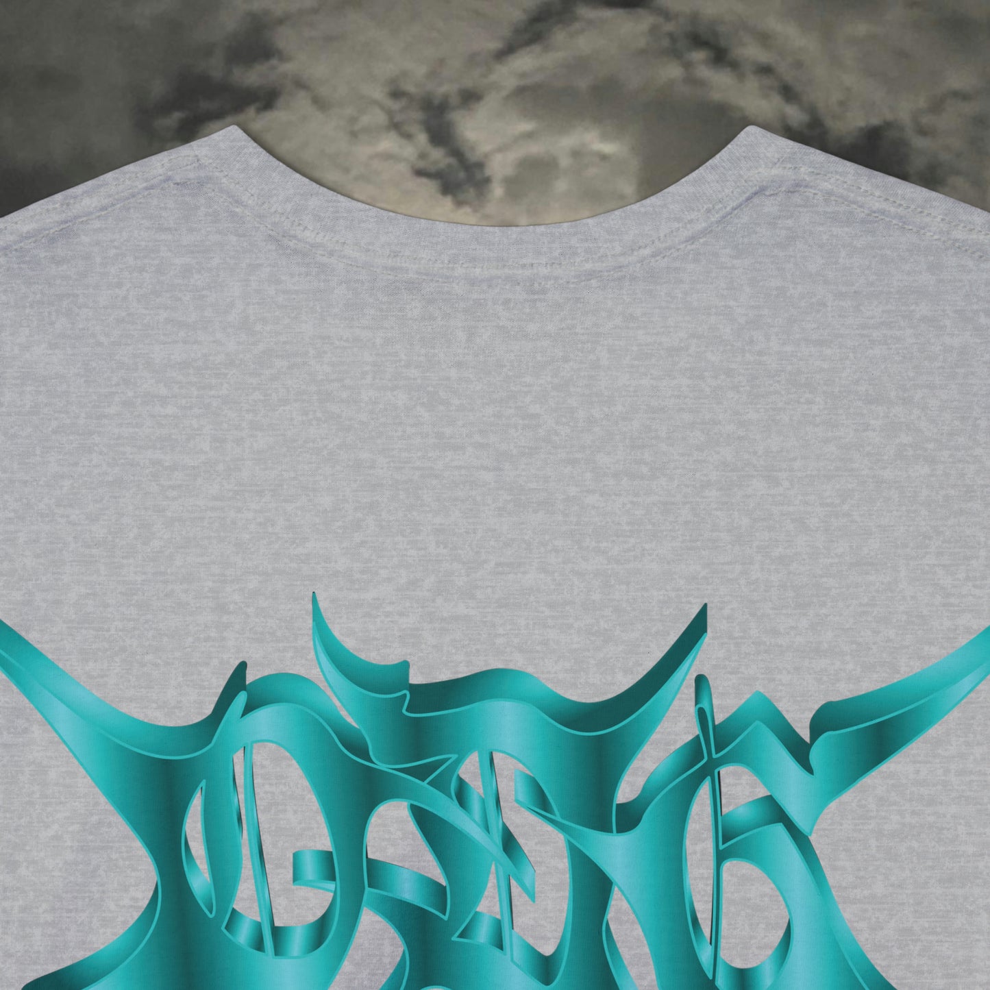 “ODG” 3D Blue Hologram Tee